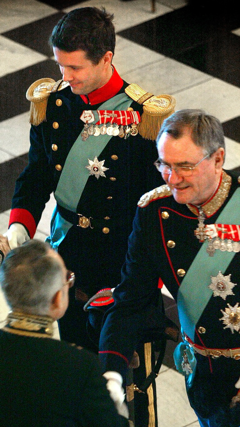 Kronprins Frederik vikarierer for dronning Margrethe. Foto: Keld Navntoft/Scanpix.