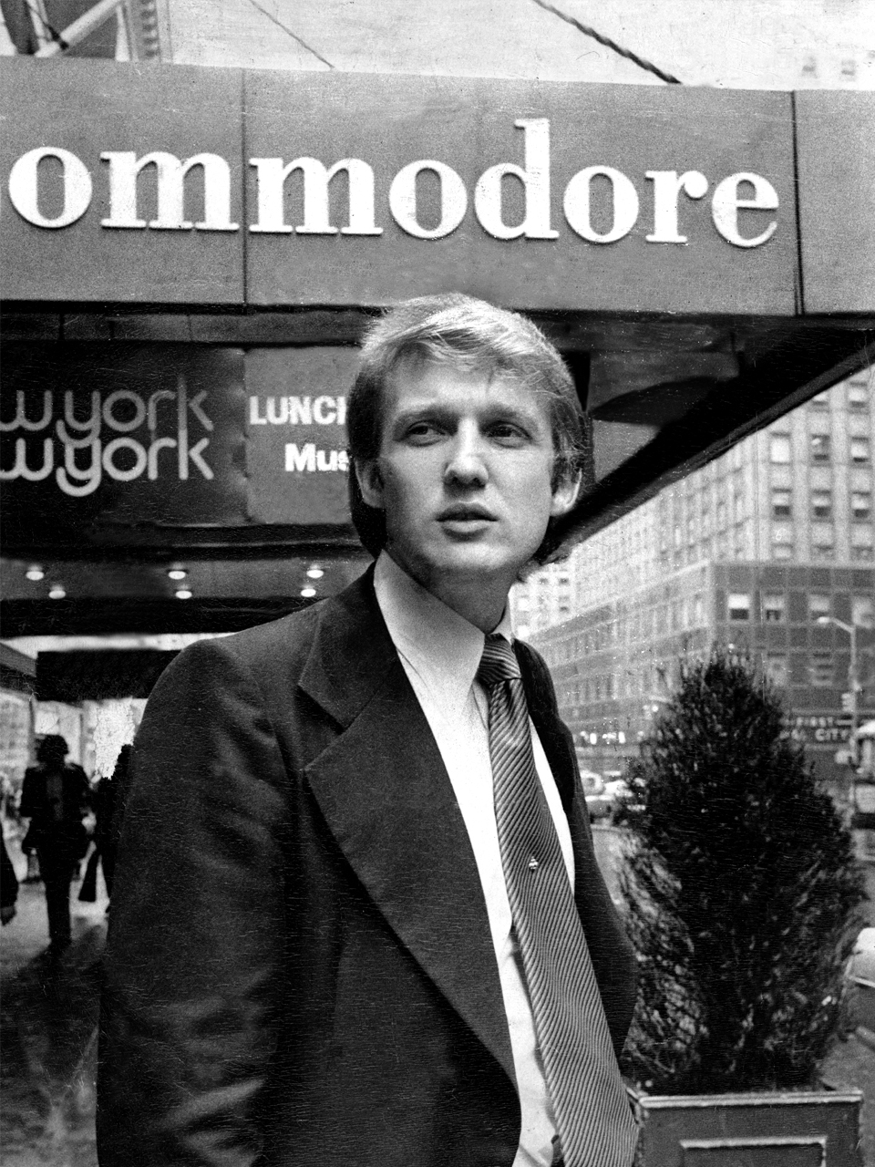 Donalds store drøm som ung var at slå igennem som bygherre på Manhatten. Foto: John Pedin / Getty Images.